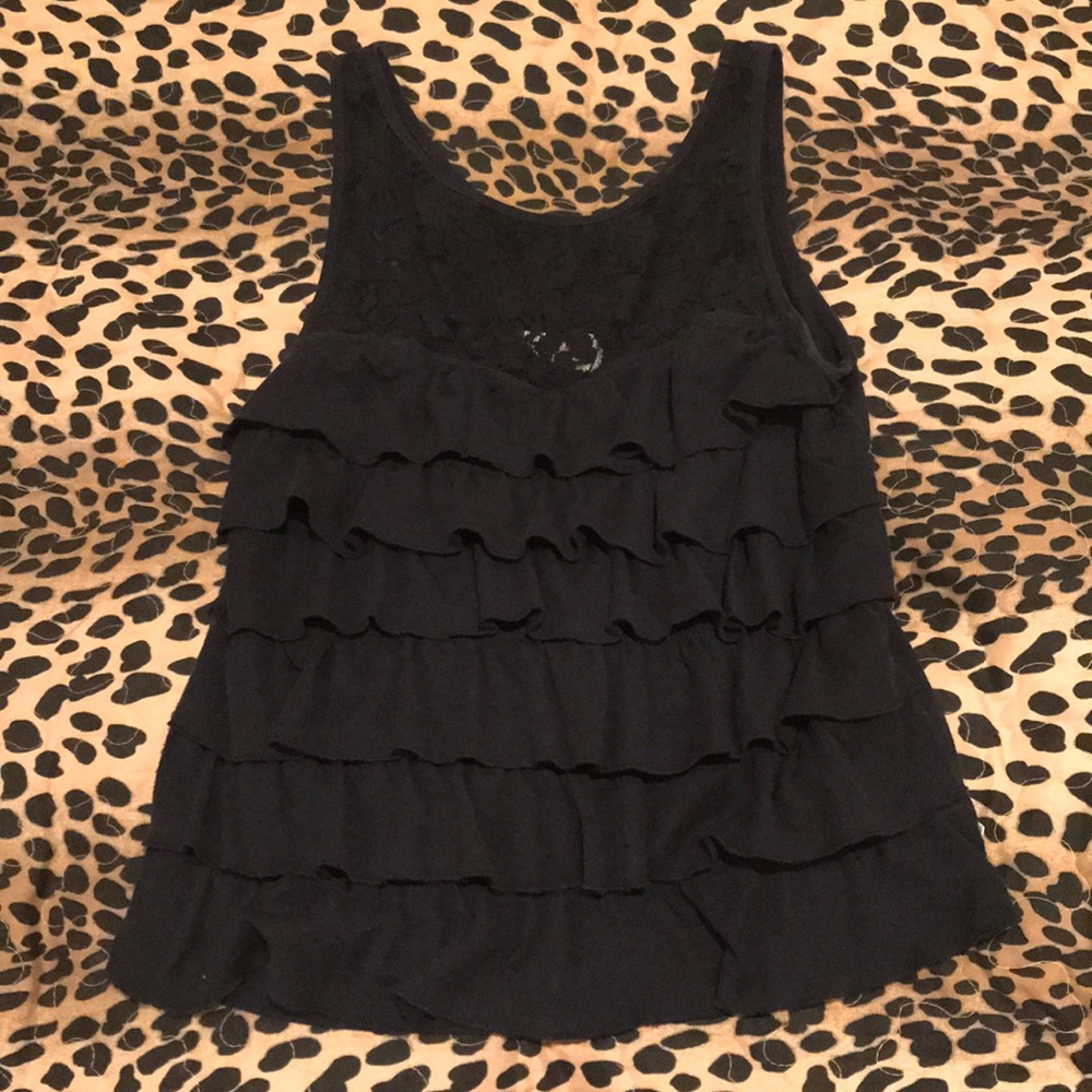 Cute Hollister ruffle top